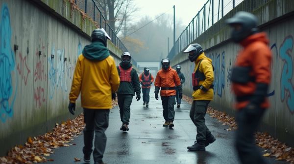 Comment réserver une session de paintball à Bruxelles