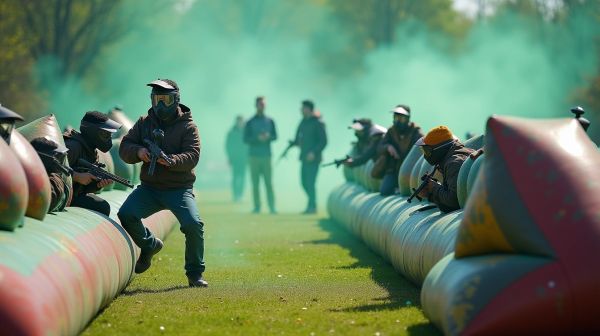 Comment réserver une session de paintball à Bruxelles